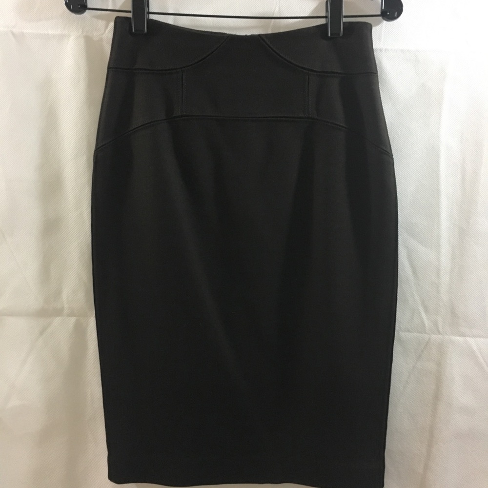 Robert Rodriguez seam detail stretch pencil skirt